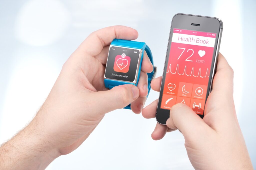 Wearable syncing mit Smartphone