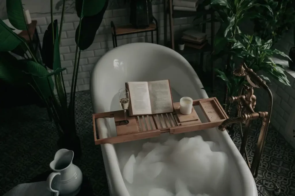 Badewanne Wellness Oase