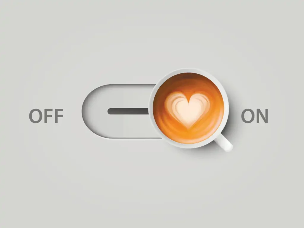 Kaffee Herz ON