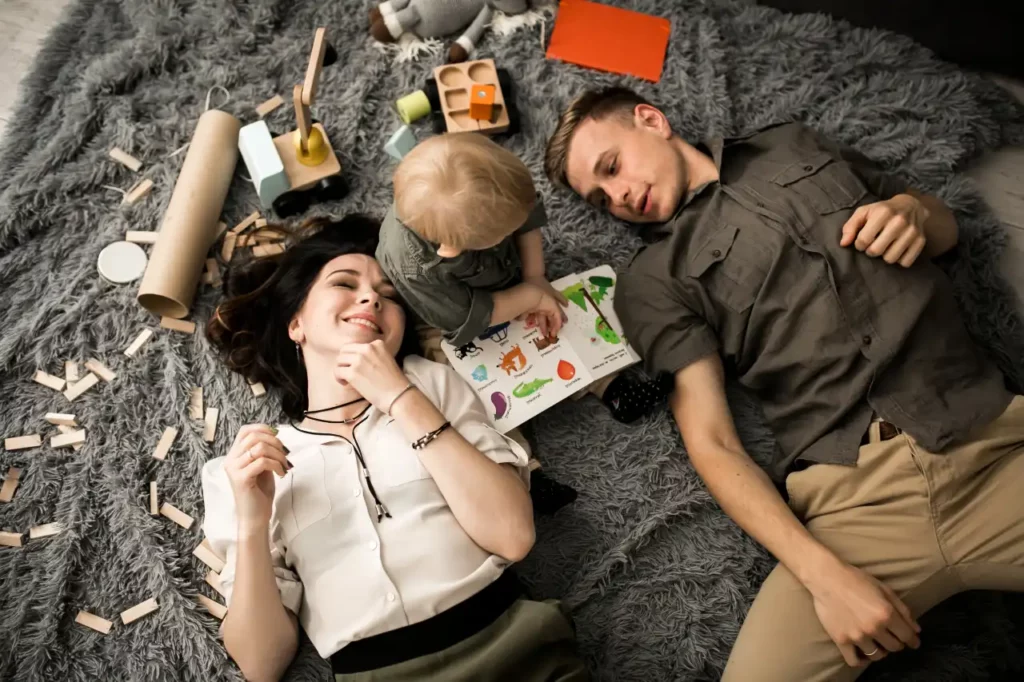Familie Spielt Zusammen