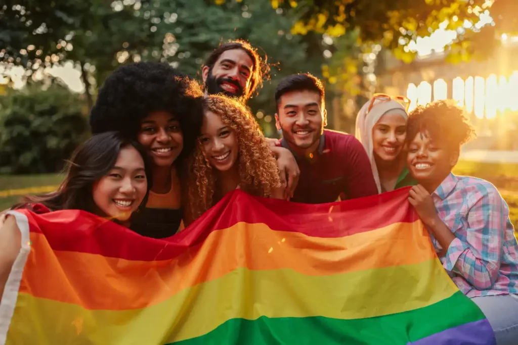 Queere Gruppe Regenbogen