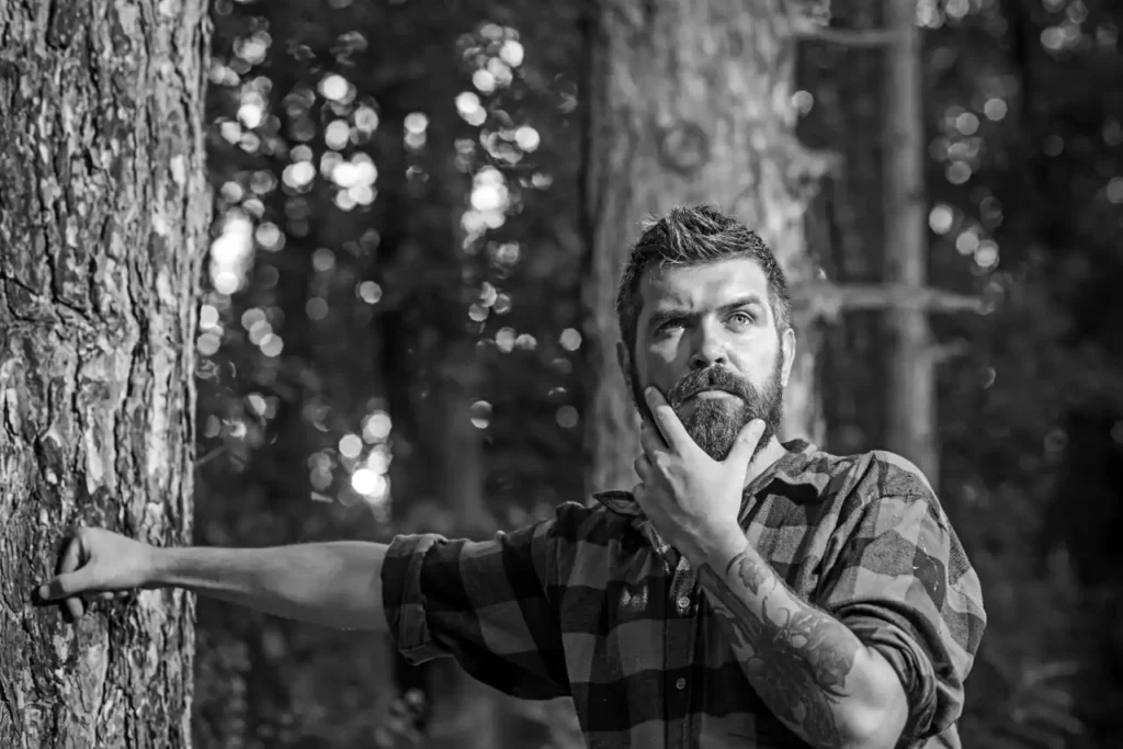 Rugged Guy Nachdenklich