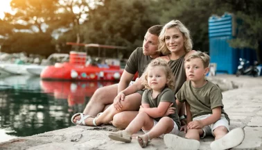 Familie Am See