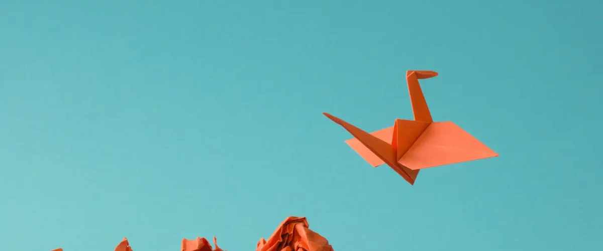 Vogel Papier Fliegt
