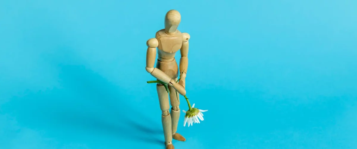 Figur Schlaffe Blume
