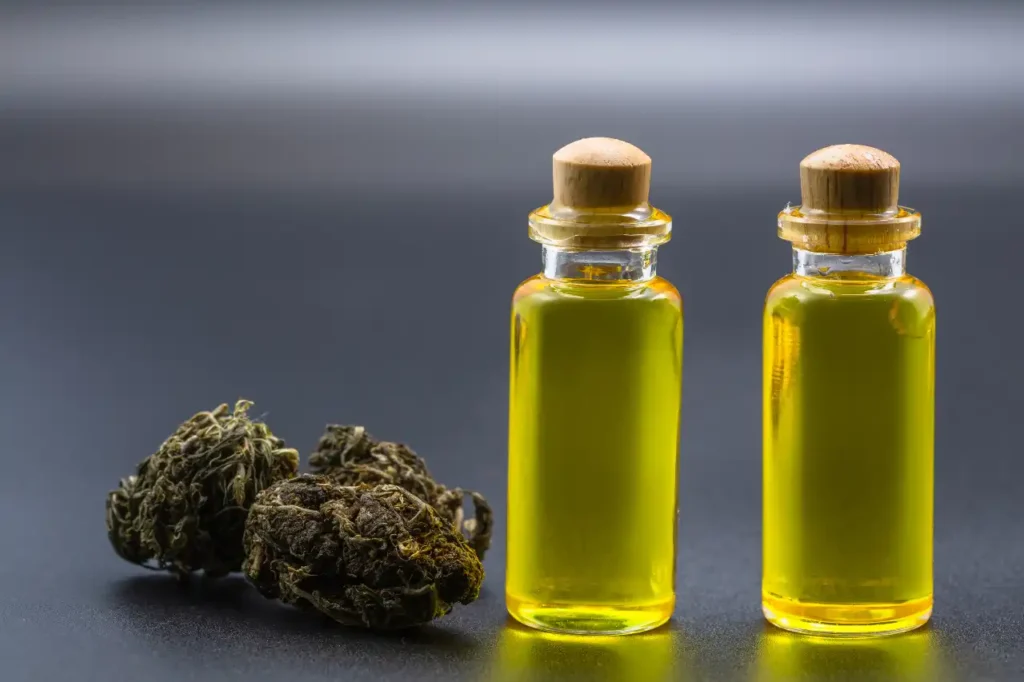 Frau hat Cannabis per Versand bestellt