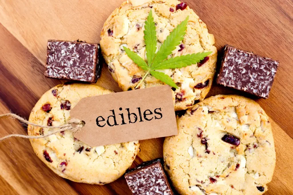 Edibles, Cookies und Schokolade