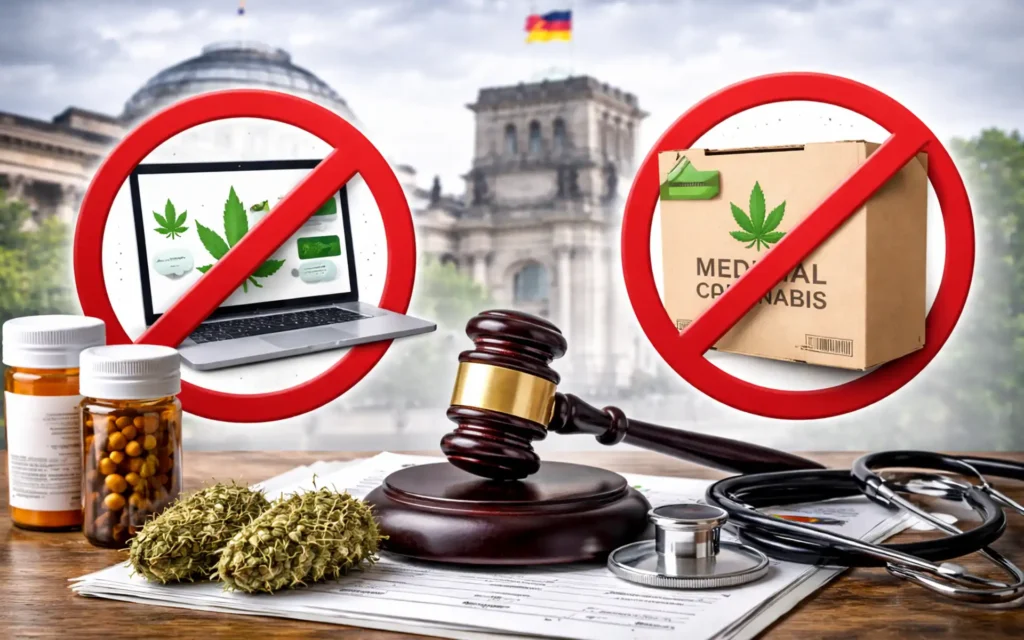 KI Darstellung von Cannabis gegen Recht