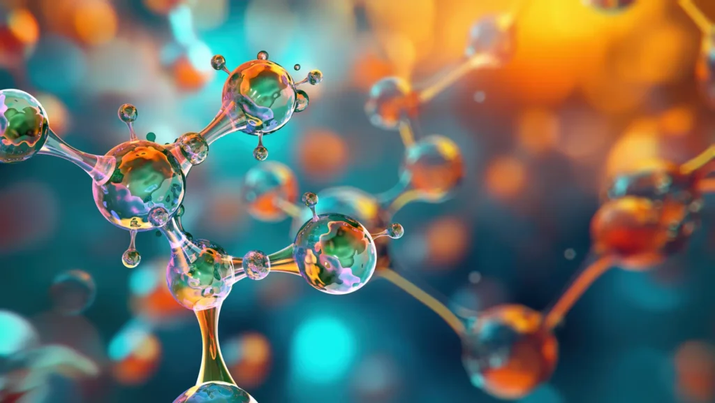 Moleküle in 3D-Darstellung