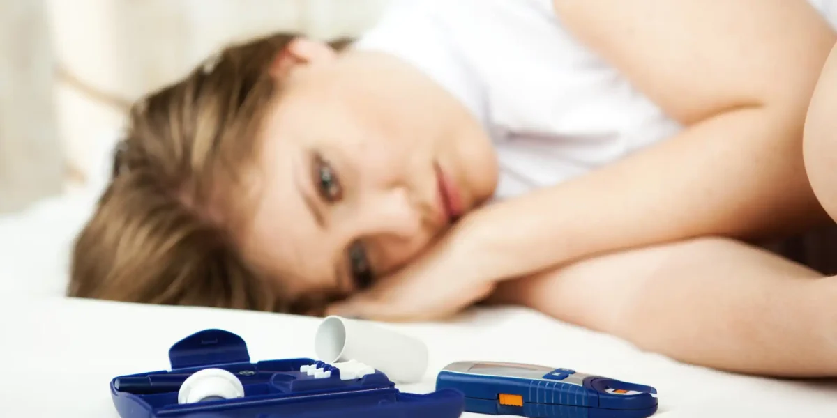 Frau Depressiv Diabetes