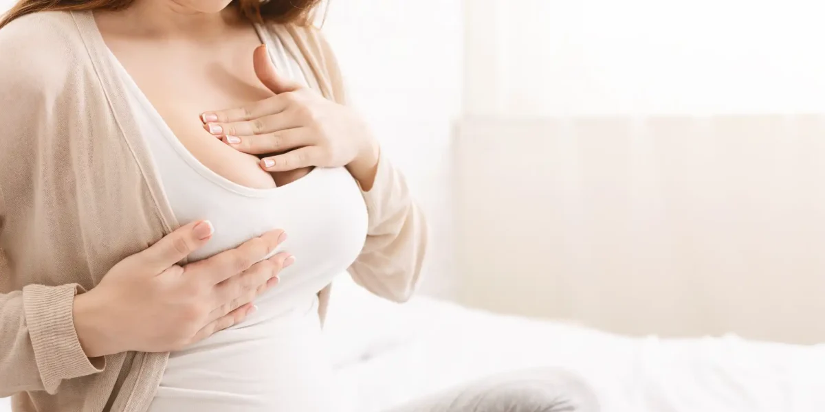 Junge Schwangere Frau