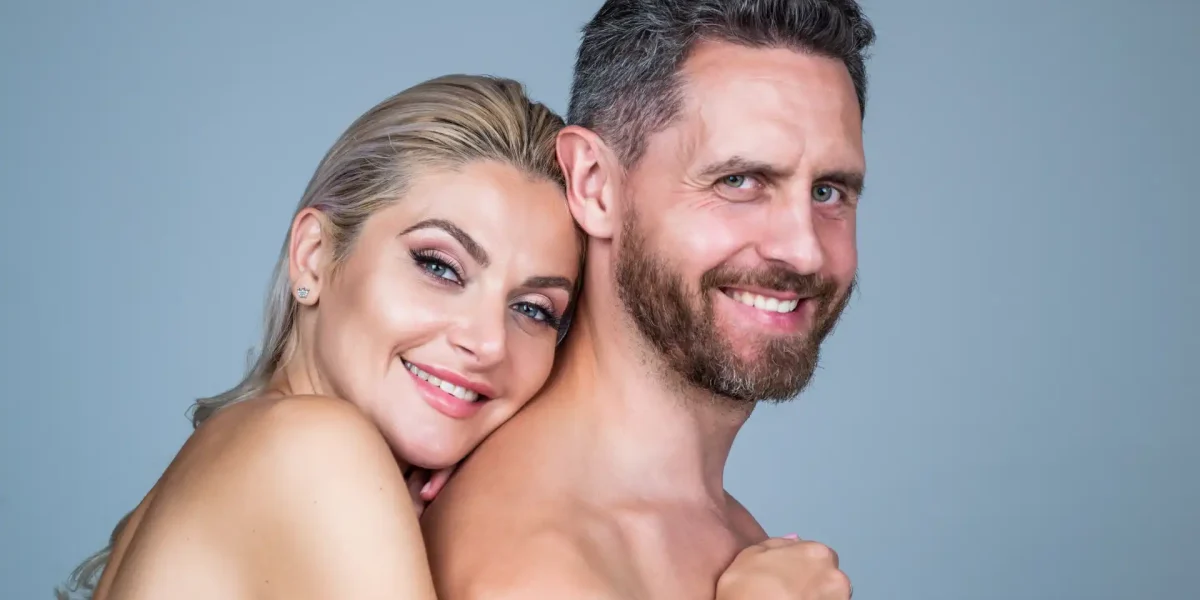 Pärchen Gesunde Zähne