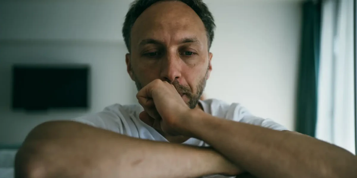 Mann Ist Deprimiert