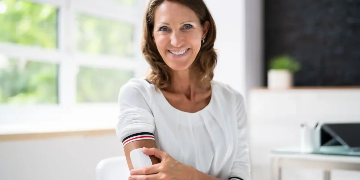 Reife Frau Verhütungspflaster