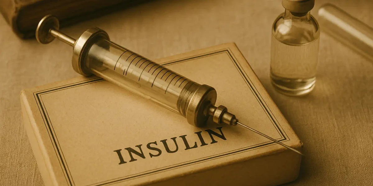 Alte Insulin Spritze