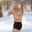 Mann Unterhose Schnee