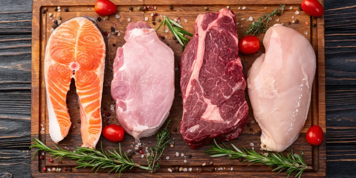 Viele Verschiedene Proteinquellen