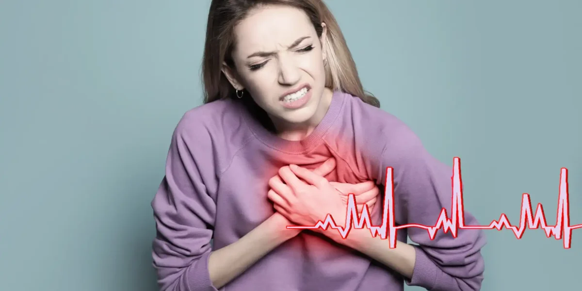 Frau Herzinfarkt Schmerzen