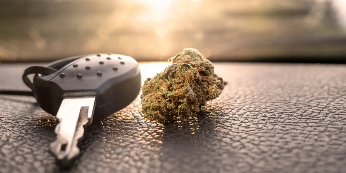 Cannabis Schlüssel Auto