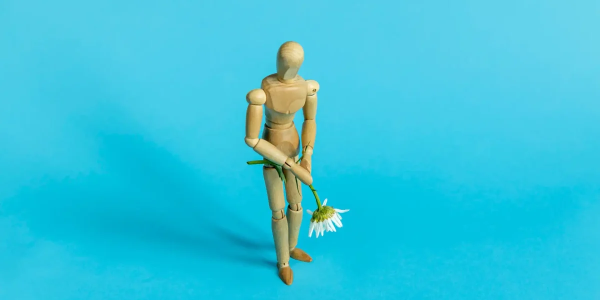 Figur Schlaffe Blume