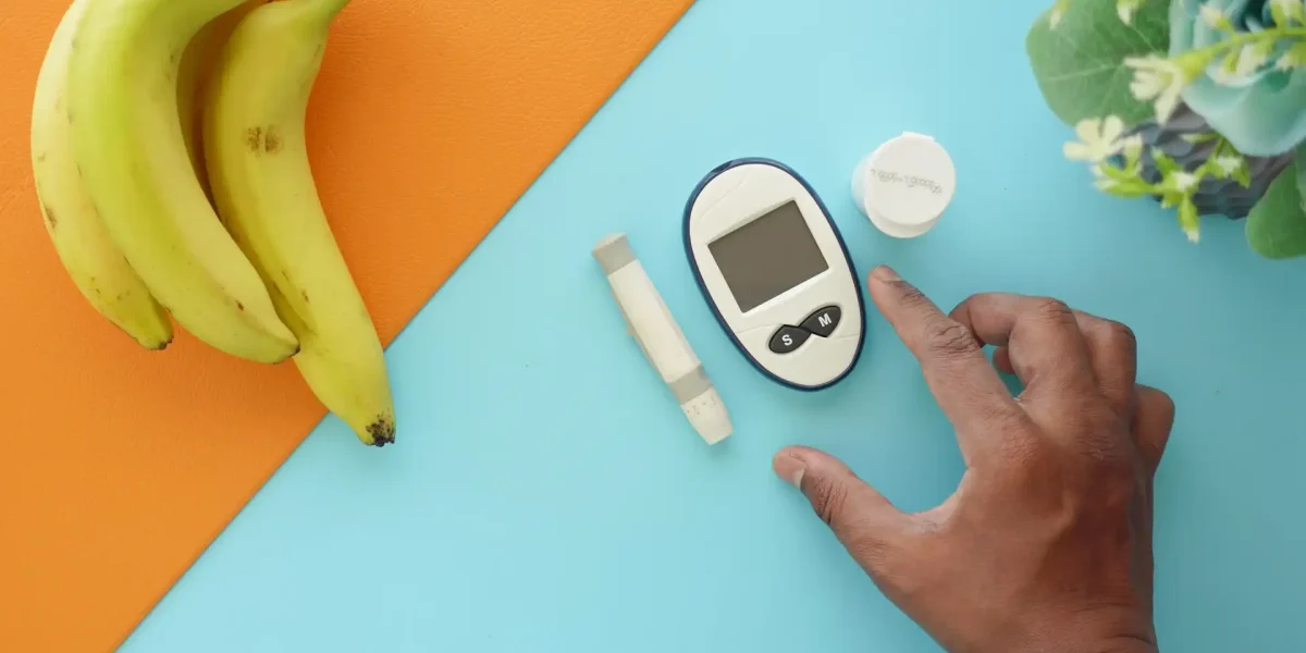 Diabetes Test Bananen
